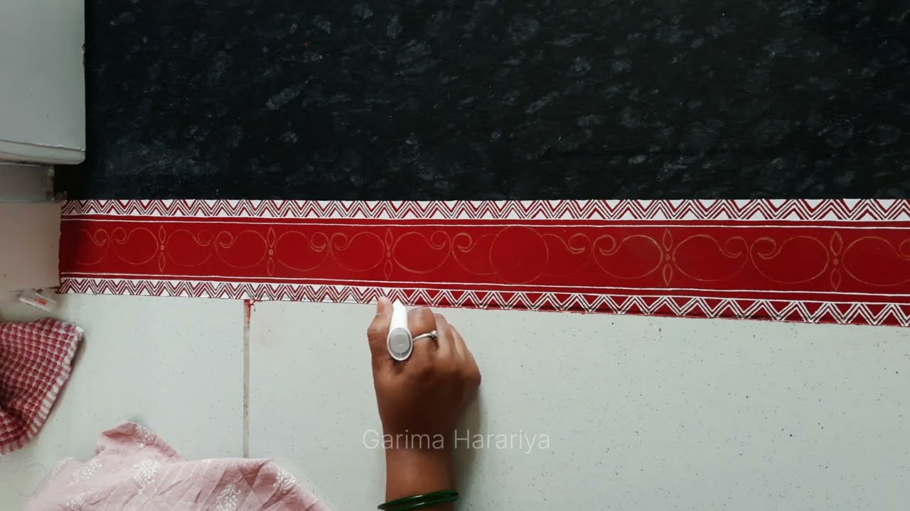 ऐपण डिजाइन|| Latest Deli Aipan Design 😍|| Uttarakhand Folk Art #garimaharariya #viral #aipan #art