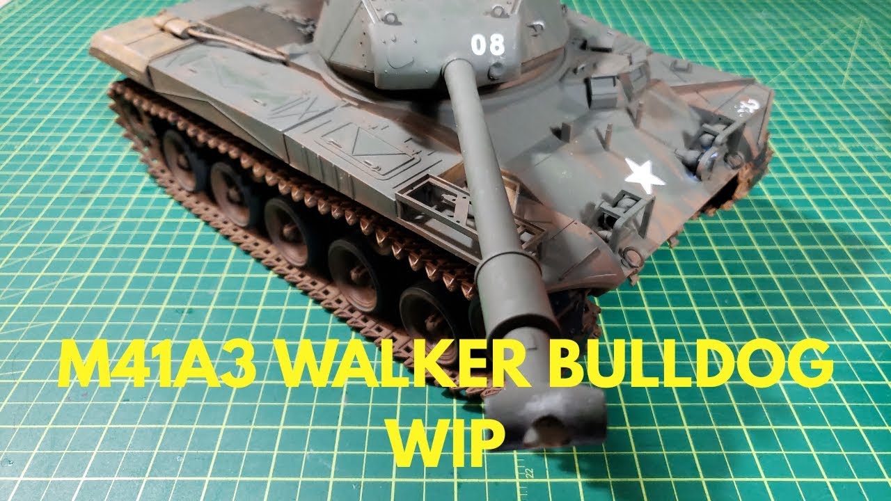 Heng Long 1/16 RC Walker Bulldog Tank WIP