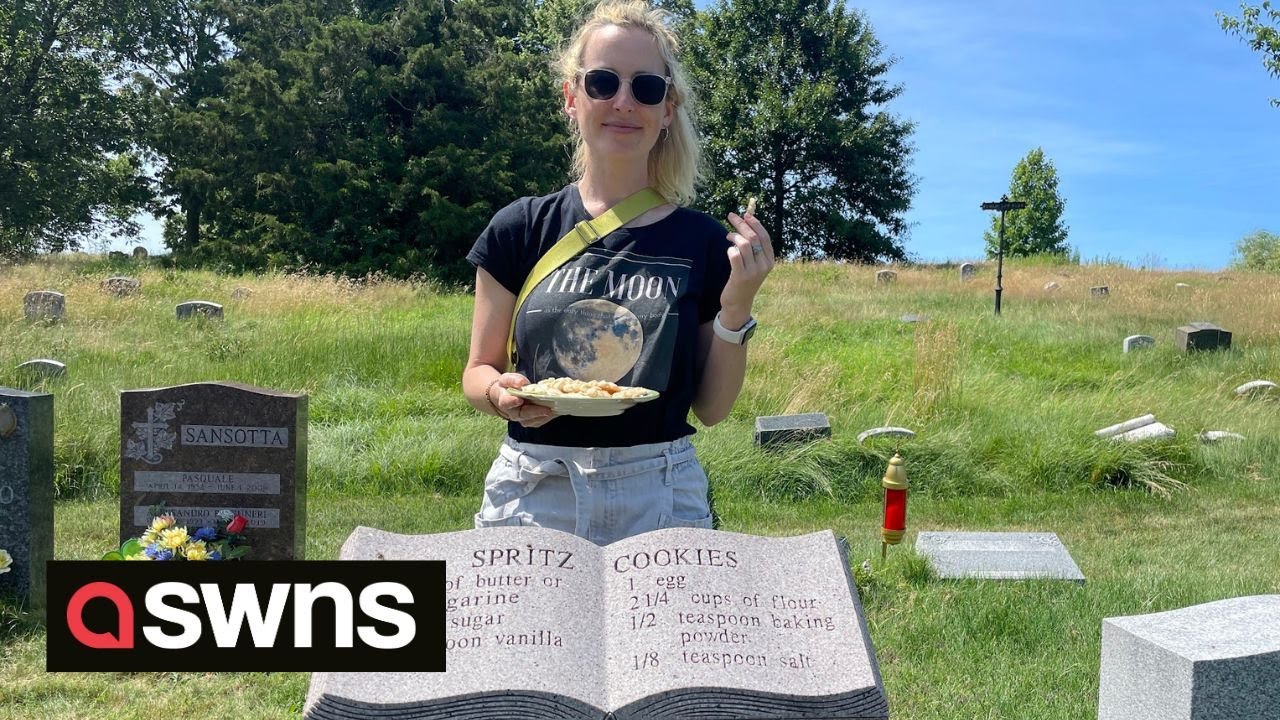 &ldquo;I&rsquo;ve made 23 recipes from gravestones &ndash; they&rsquo;re to die for.&rdquo; | SWNS