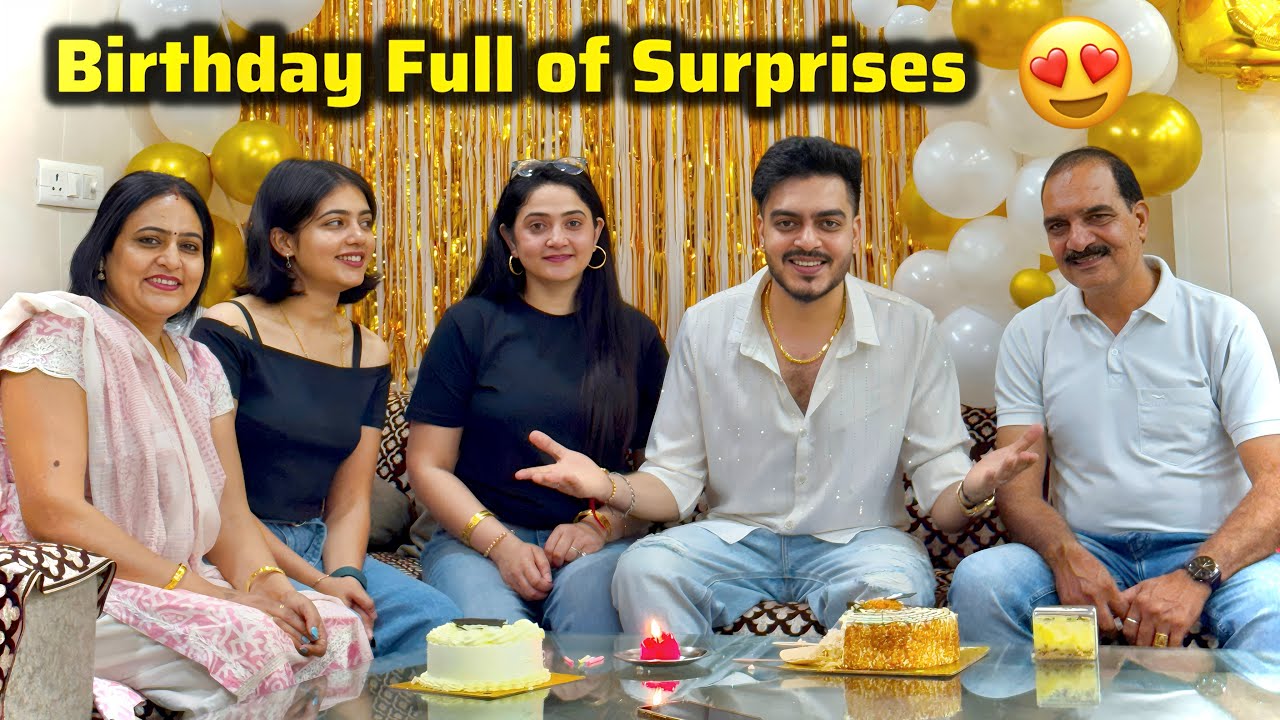 My Wife Surprised Me With Best B’Day Gift 🎁👶🏻 Love You Sibbu 😍😘 Rachit Rojha Vlogs