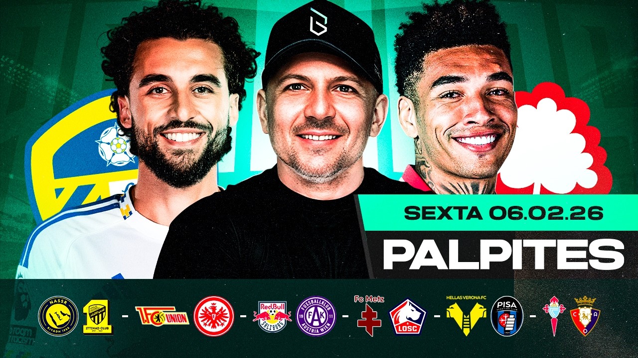 PALPITES DE FUTEBOL PARA 06 02 2026 (SEXTA-FEIRA) | Boleiros Tips
