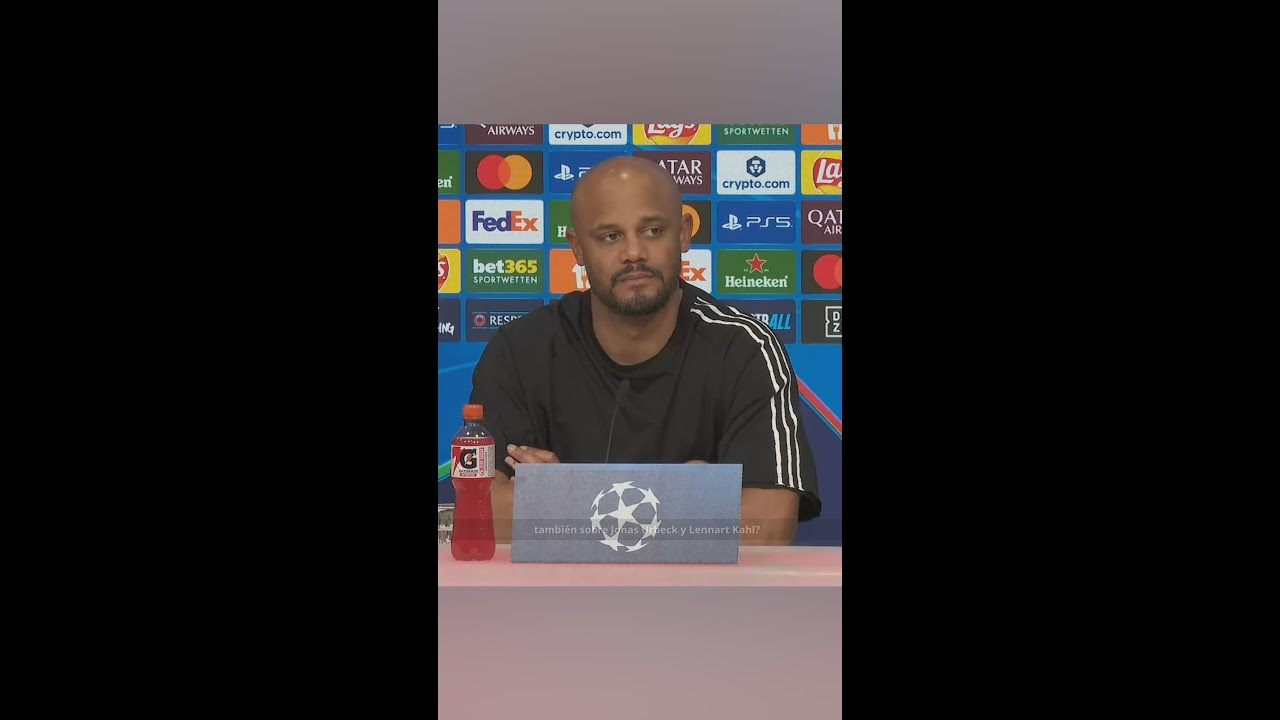 Le preguntan a KOMPANY si es FAVORITO ante el REAL MADRID: mucha atenci&oacute;n a la respuesta