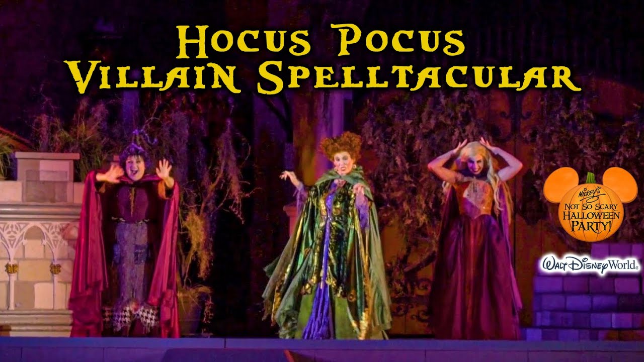 2019-10-03 Hocus Pocus Villain Spelltacular Mickey's Not So Scary Halloween Party Walt Disney World