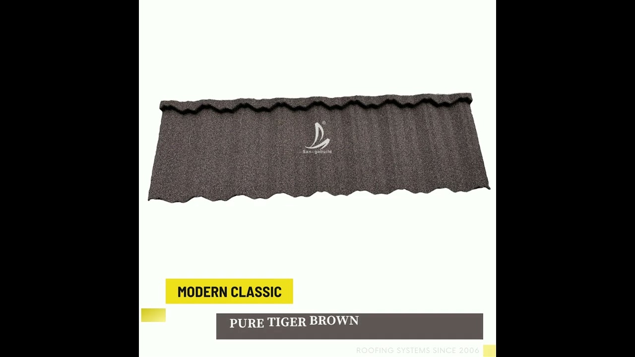 ✌THE BEST PRICE of Coated Roofing Tiles----classical modern tiles