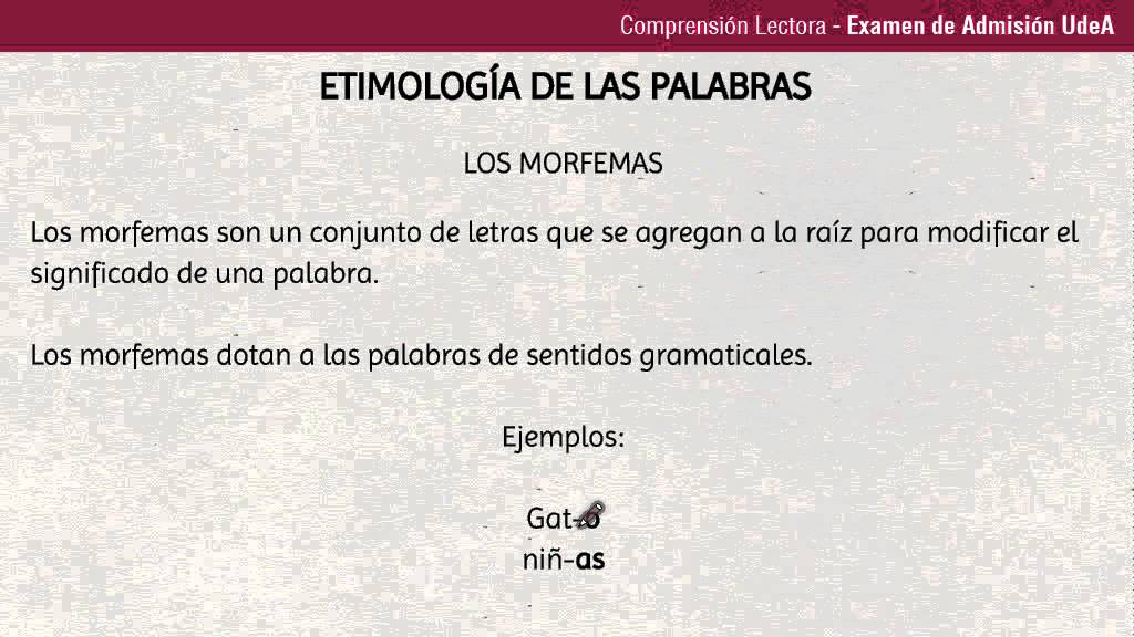 Morfemas
