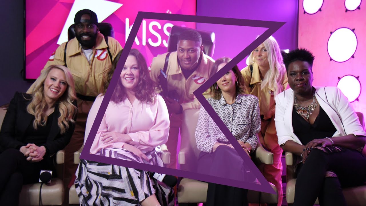 Melissa McCarthy, Kristen Wiig, Kate McKinnon & Leslie Jones talk Ghostbusters