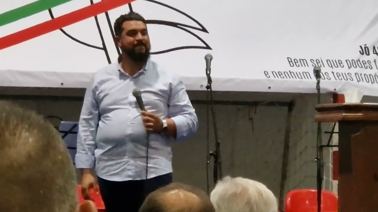 pastor Nelinho no congresso do algarve