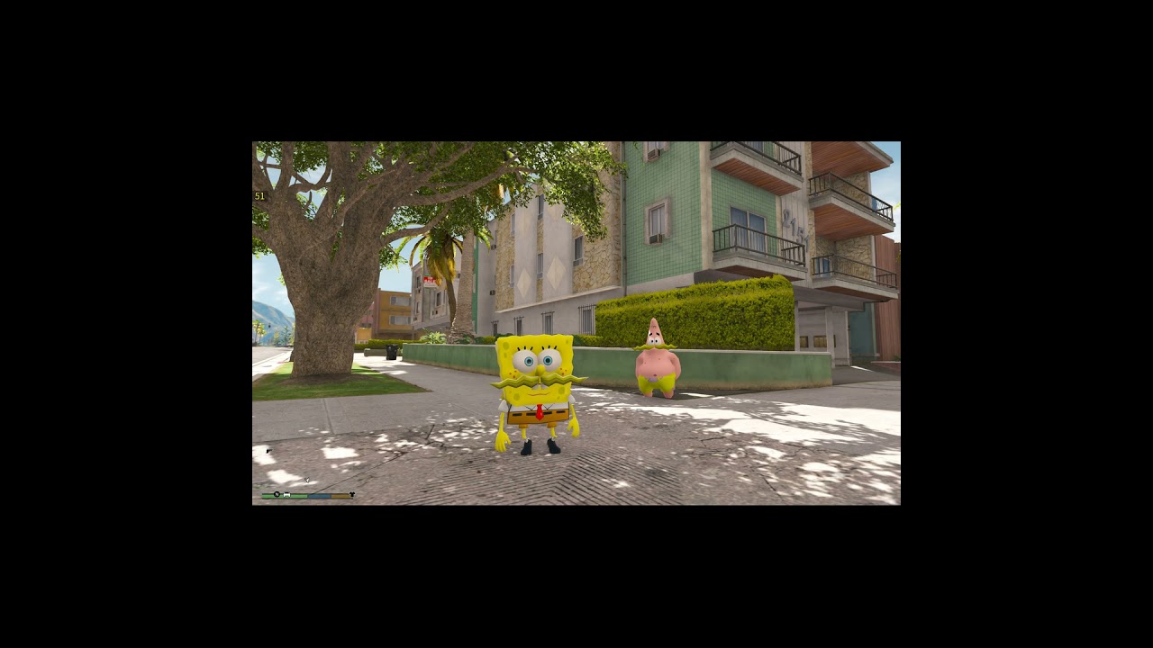 gta 5 Spongebob Mustache гта 5 Губка Боб Усы гта 5 авто машина car #авто #car #gta5 #гта5