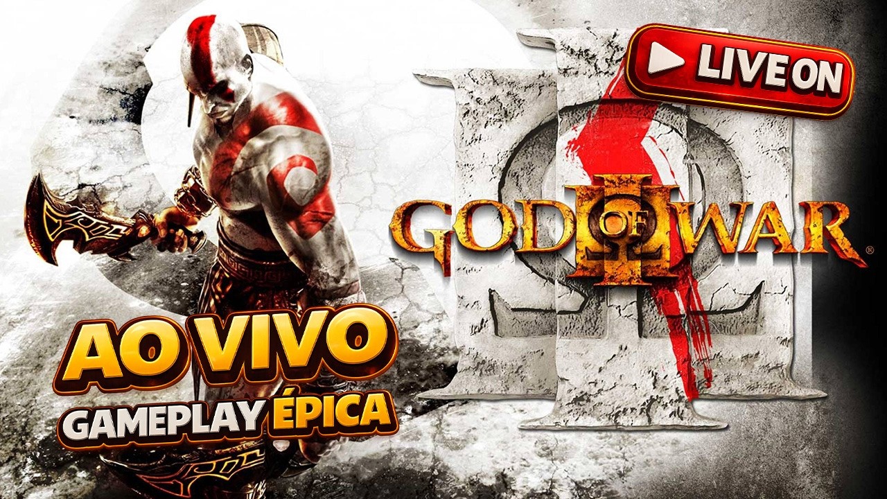 God of War III (PS5) até Zerar - Modo Hard