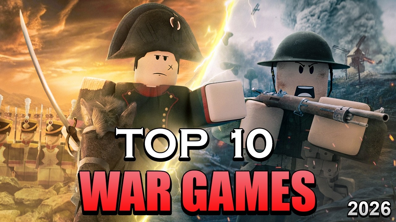 Топ-10 лучших военных игр в Roblox 2026 года