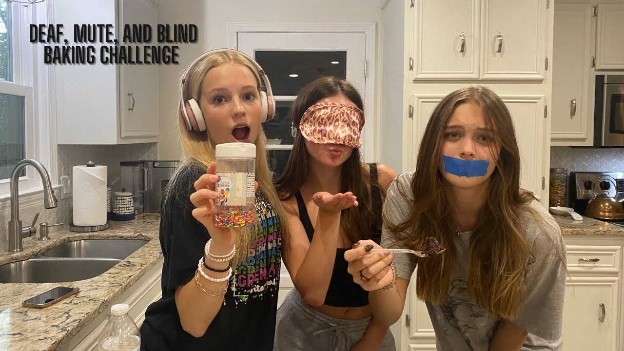 Deaf, Mute, and Blind Baking Challenge. Part 1