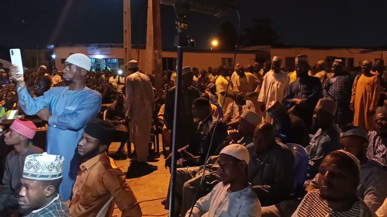 Gudunmuwa da ya Abidjan suka bayar wajan gudanar da wa azi Allah ya saka da alkairi🙏🤲