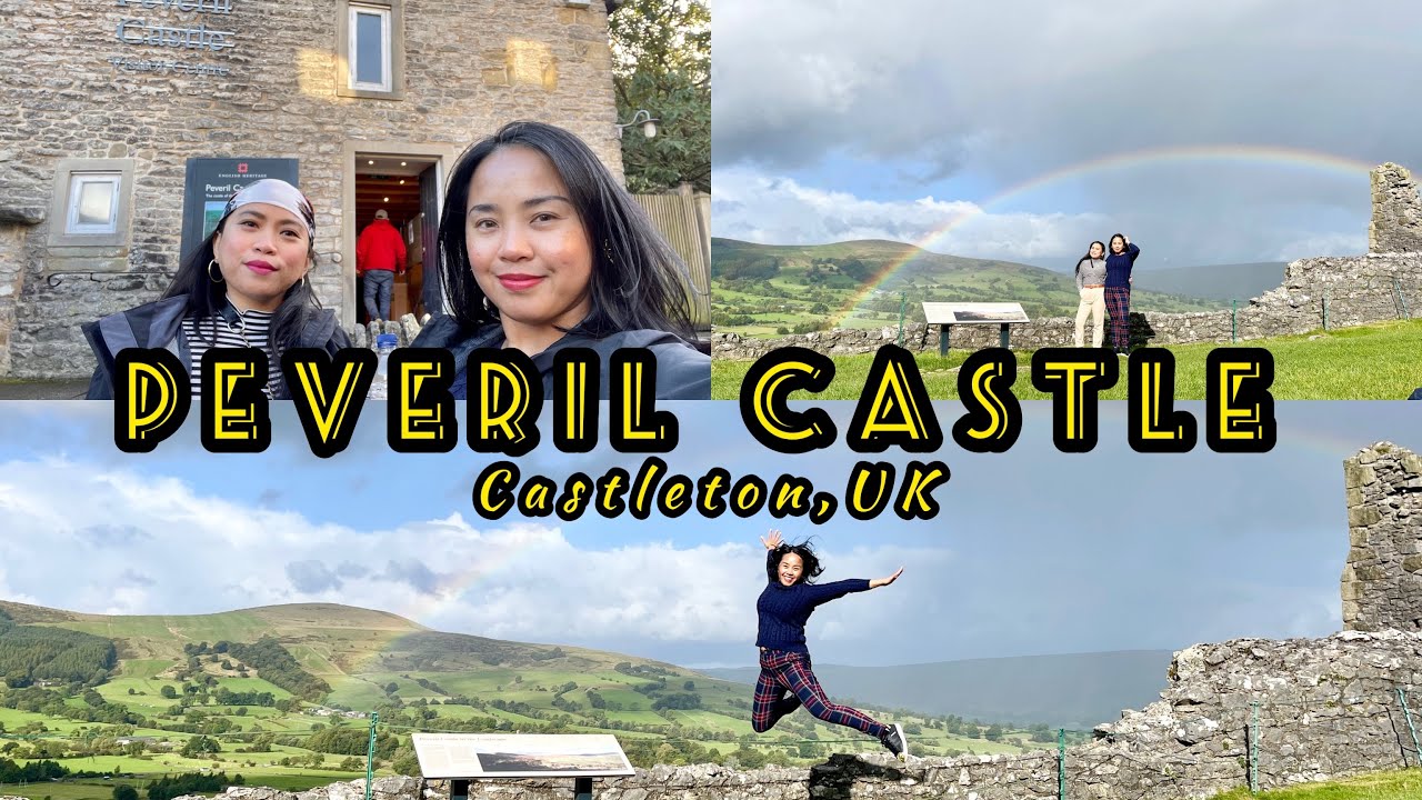 Peveril Castle|| Castleton|| Peak District National Park|| Derbyshire, UK||🏰ItsJustMeccaY Vlogs