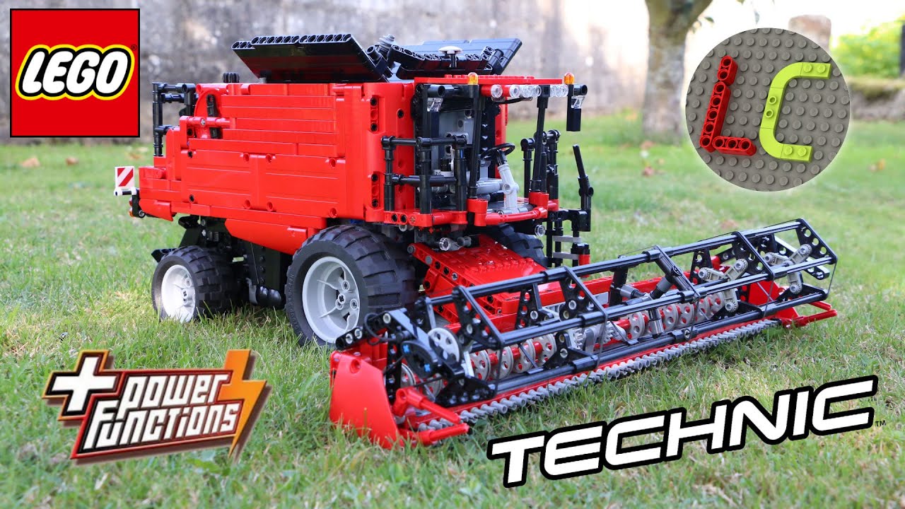 LEGO moissonneuse batteuse CASE IH Axial Flow (LEGO combine harvester)