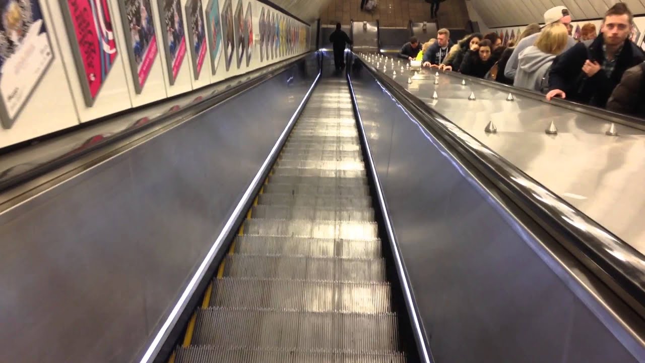 Schindler Escalators in Monument Metro Station