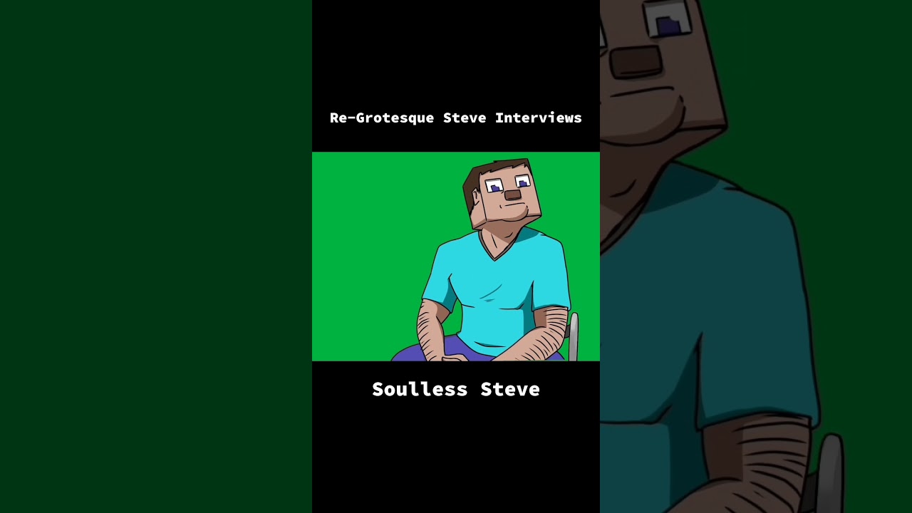 Интервью со Стивом Душевным #непобедимый #stevecomeback #beststeve #minecraft