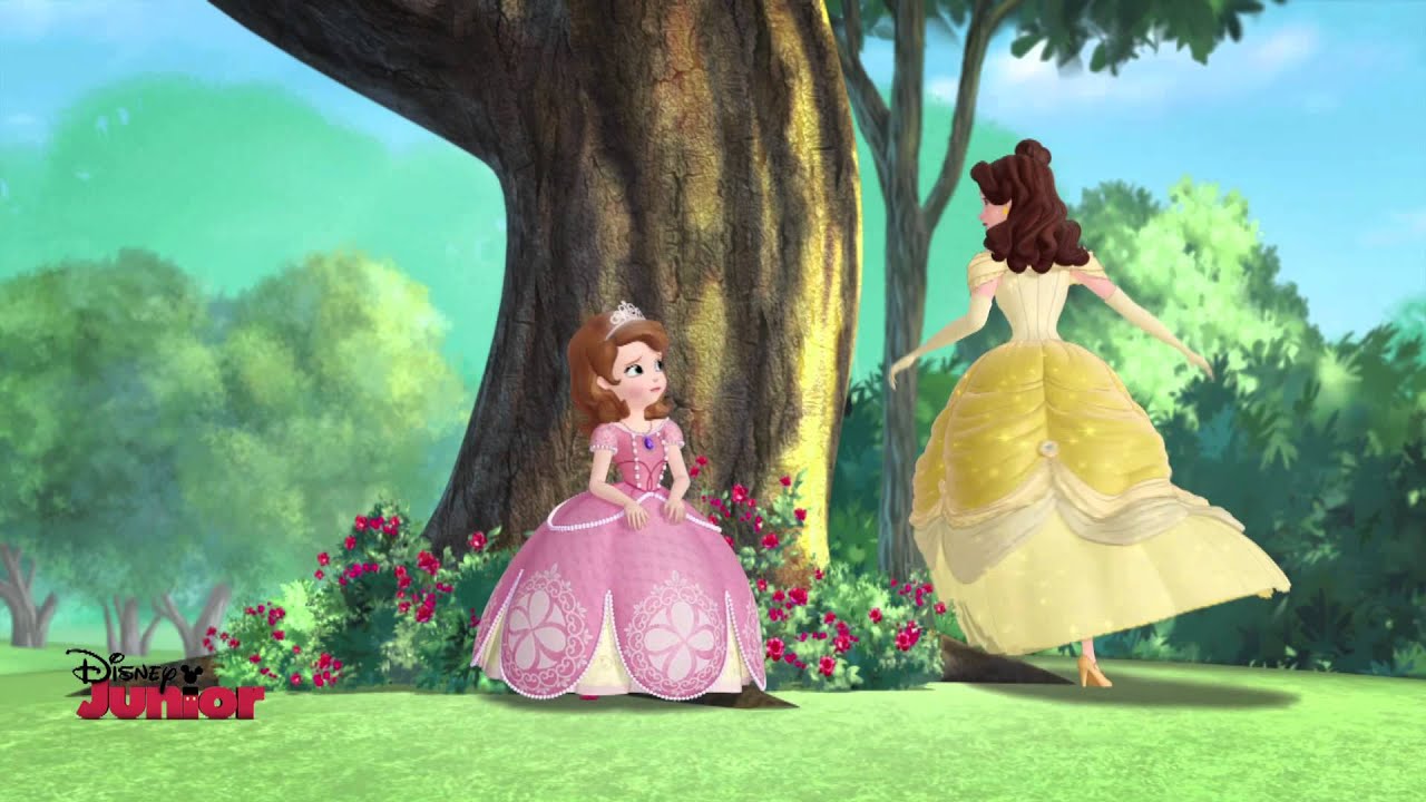 Sofia The First | The Amulet And The Anthem - Song ft Belle | @disneykids