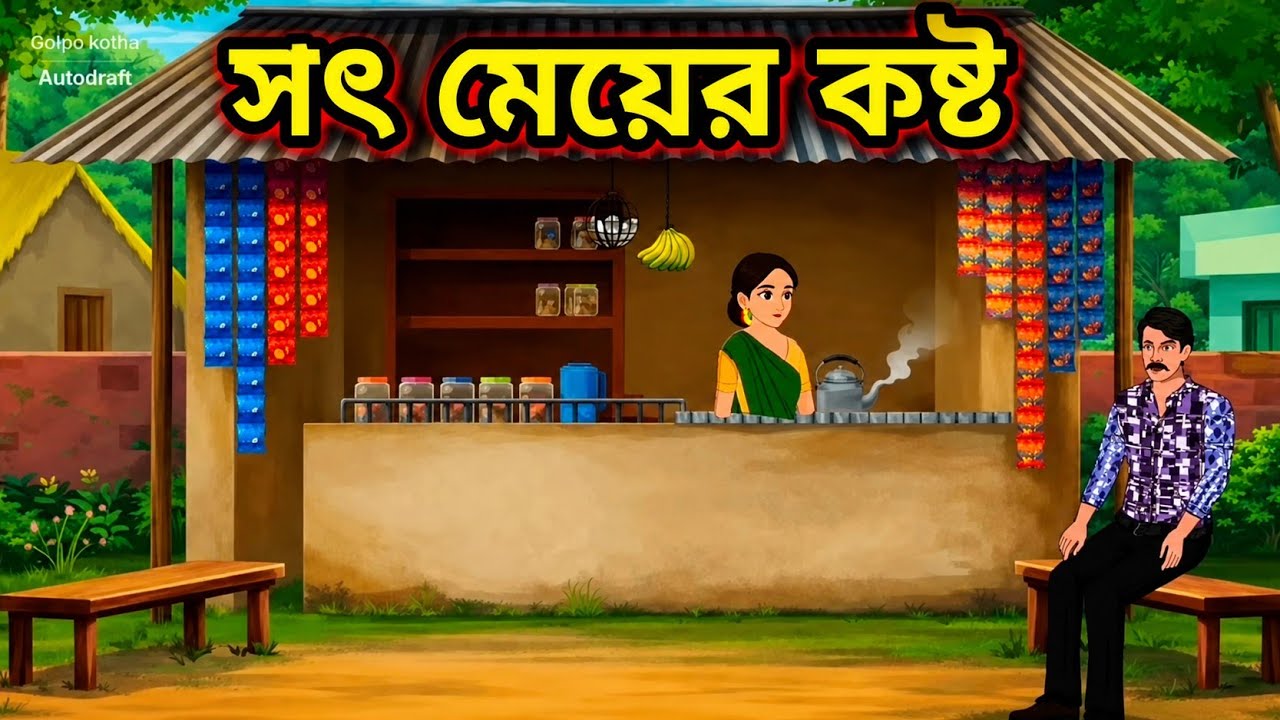 অনাথ মেয়ের কষ্ট || Bangla Cartoon || Moral Story || Thakumar Jhuli ||