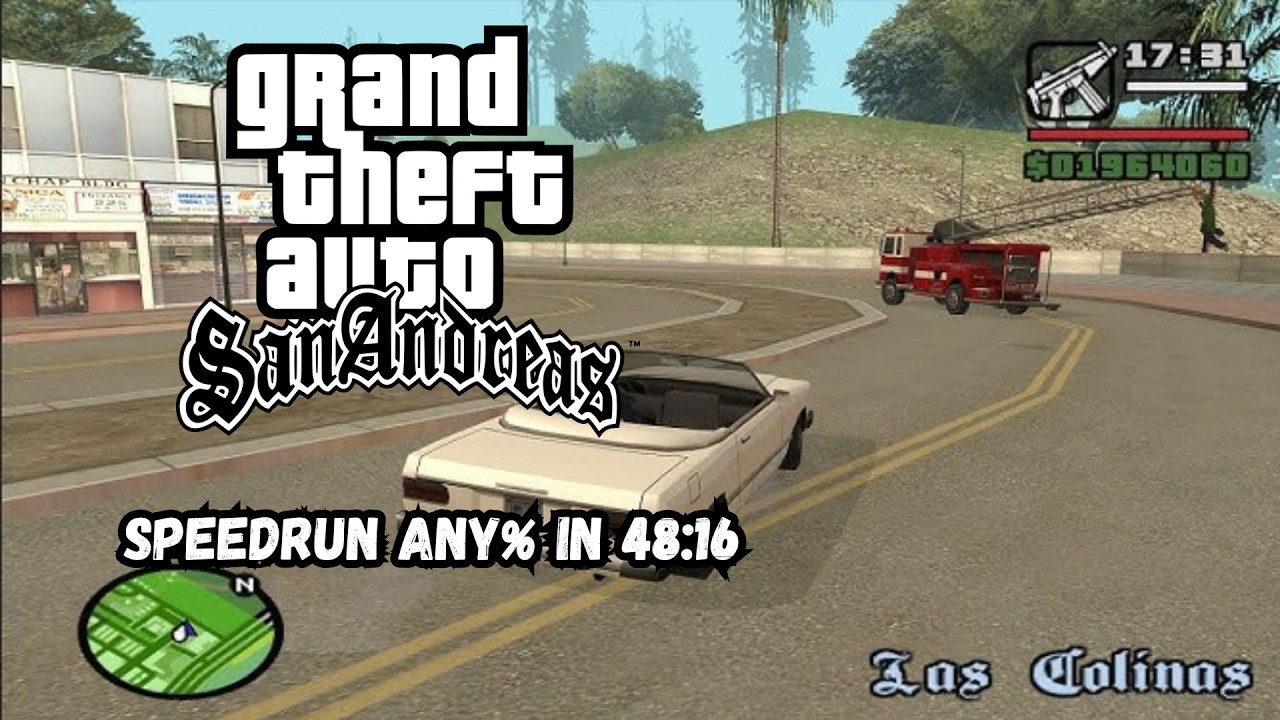 GTA San Andreas Speedrun - Any% in 48:16
