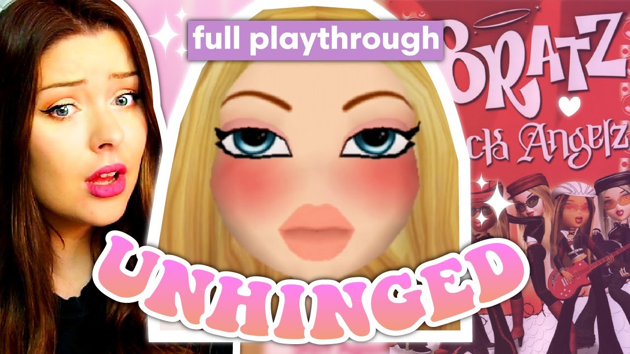 The Bratz Rock Angelz Game is Actually UNHINGED