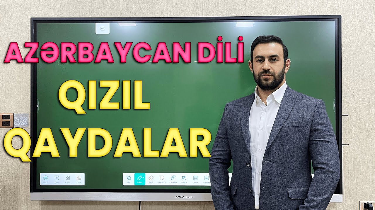 Azərbaycan dili. QIZIL QAYDALAR. (2022)