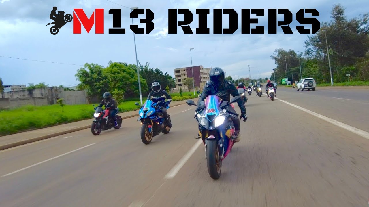 Best Stunt Riders in Ivory Coast || IVORIAN BIKERS FESTIVAL || M13 RIDERS || VLOG 027