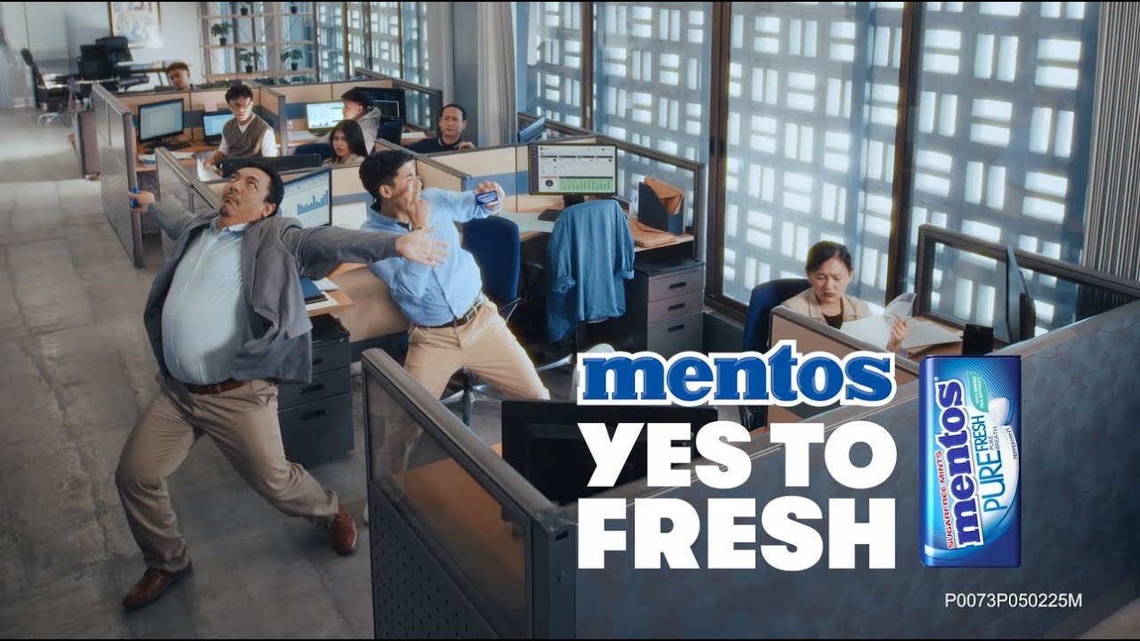Mentos Yes to Fresh | Office | Mentos Pure Fresh Peppermint