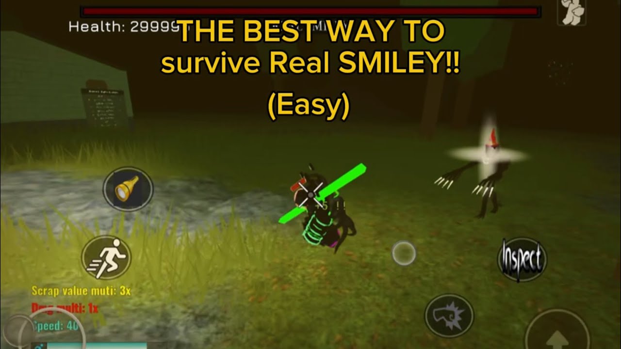 THE BEST AND EASIEST WAY TO SURVIVE REAL SMILEY for people who don’t heal fast Rak Remastered Modded