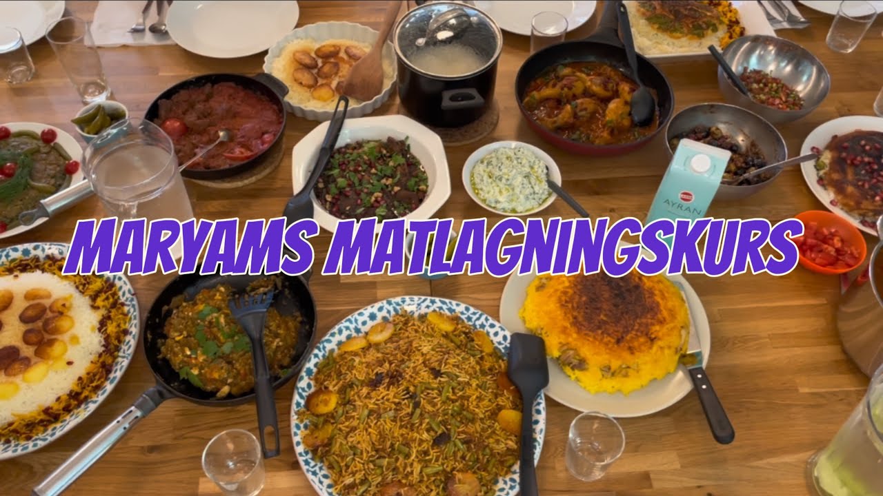 کلاس اشپزی ایرانی، Persisk matlagningskurs