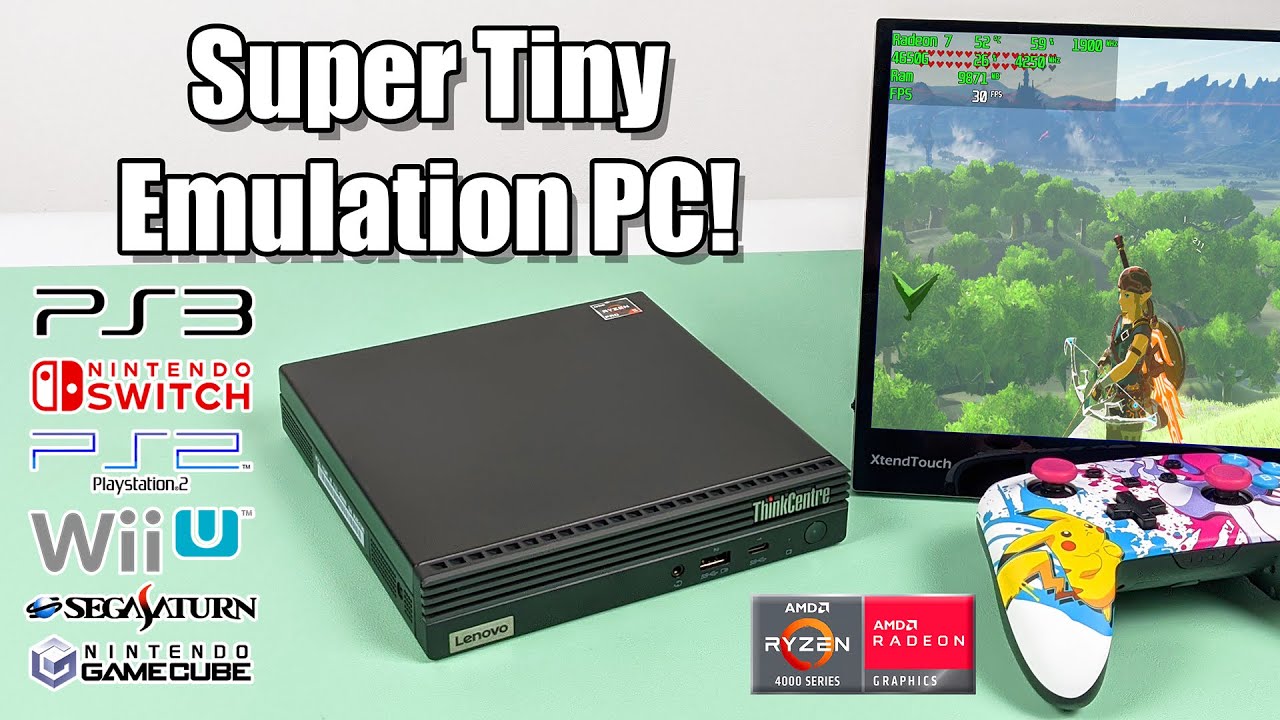 This Mini PC Is A Super Tiny Emulation Beast! M75q Tiny Gen 2
