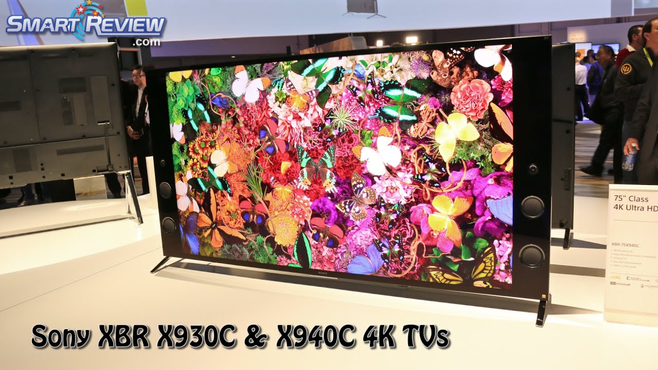 CES 2015 | Sony XBR X940C X930C 4K Ultra HD TVs | 65X930C, 75X940C | SmartReview.com