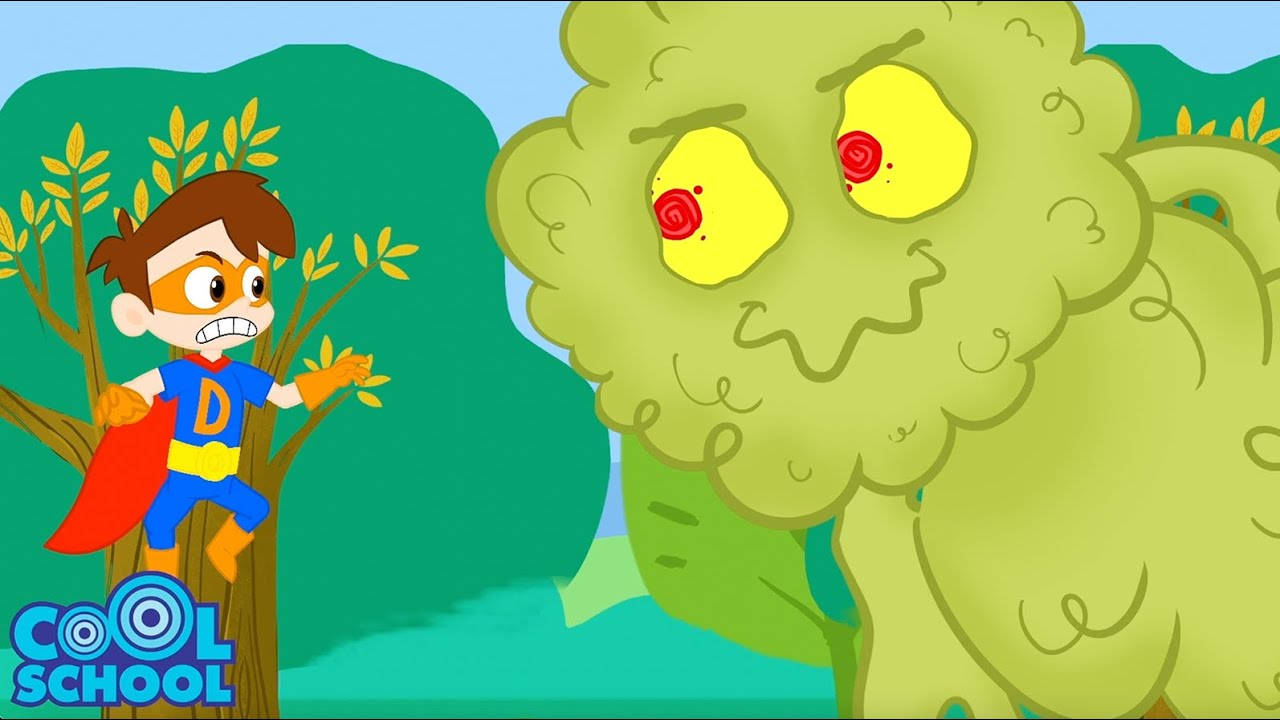 Super Drew BATTLES Pollution! EARTH DAY COMPILATION (5 Episodes) 🌎 Cartoons For Kids | Cool School