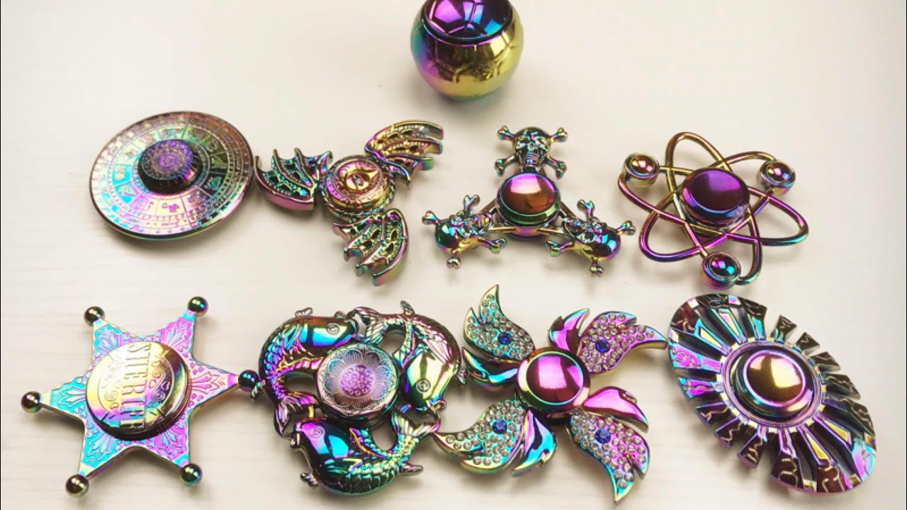9 Rare Rainbow Fidget Spinners + 5 Giveaways Announced!