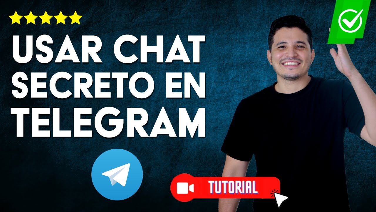 &iquest;C&oacute;mo FUNCIONA y c&oacute;mo USAR el CHAT SECRETO de Telegram? - ✅ Aprende a usar el chat secreto👀