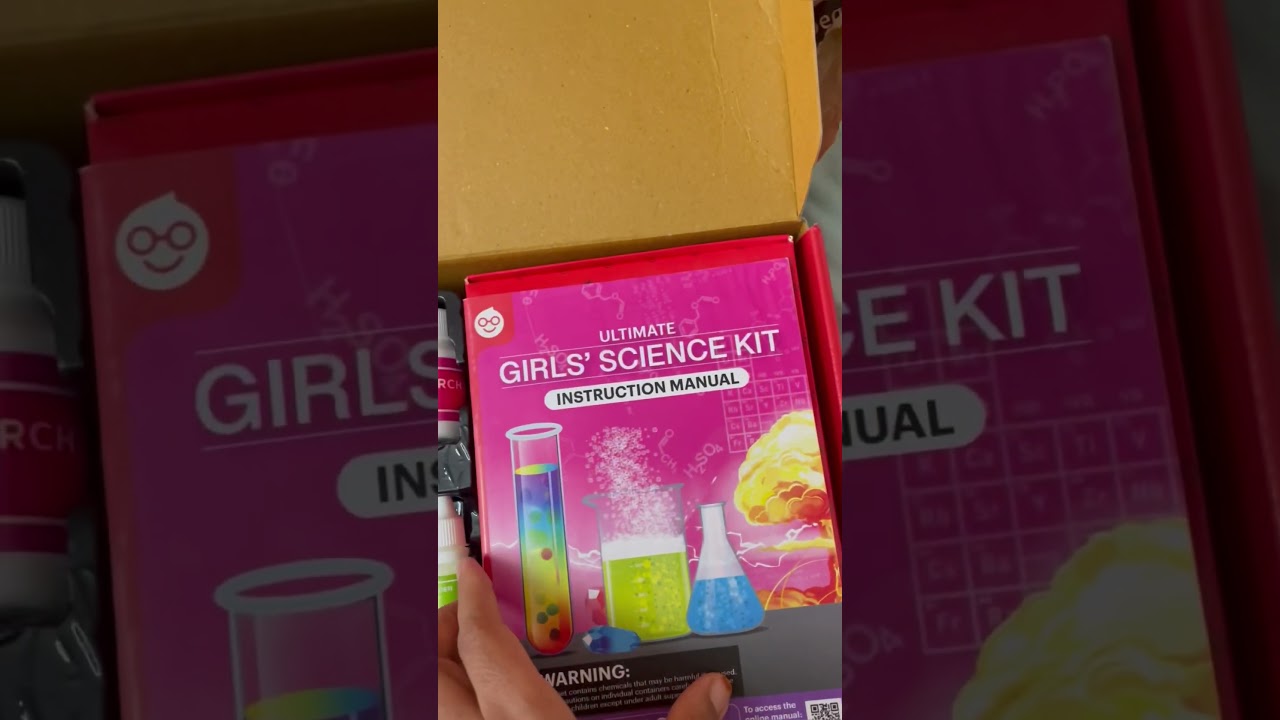Girls ultimate science kit from Amazon!#science-kit#sciencefacts#scienceexperiment#einsteinbox#gifts