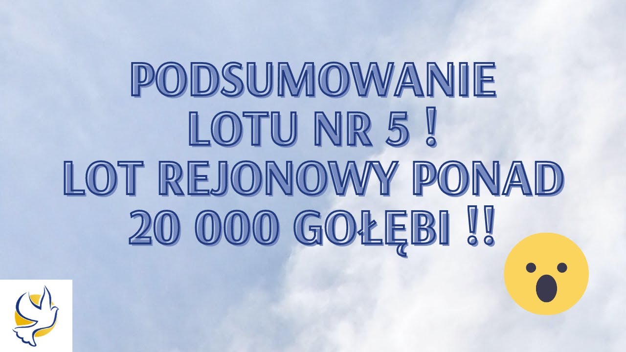 Podsumowanie lotu nr 5 ! Lot Rejonowy ponad 20 000 gołębi  !! - Morel Team