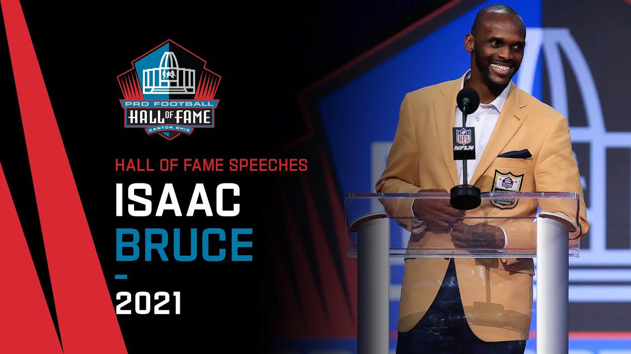 Isaac Bruce Full Hall of Fame Speech | 2021 Pro Football Hall of Fame | NFL