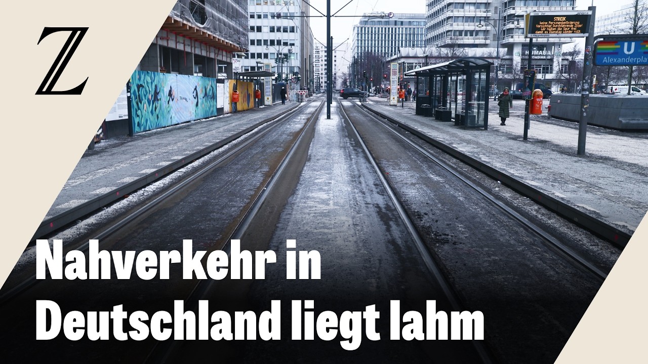 Arbeiterinnen und Arbeiter im Nahverkehr legen deutschlandweit die Arbeit nieder