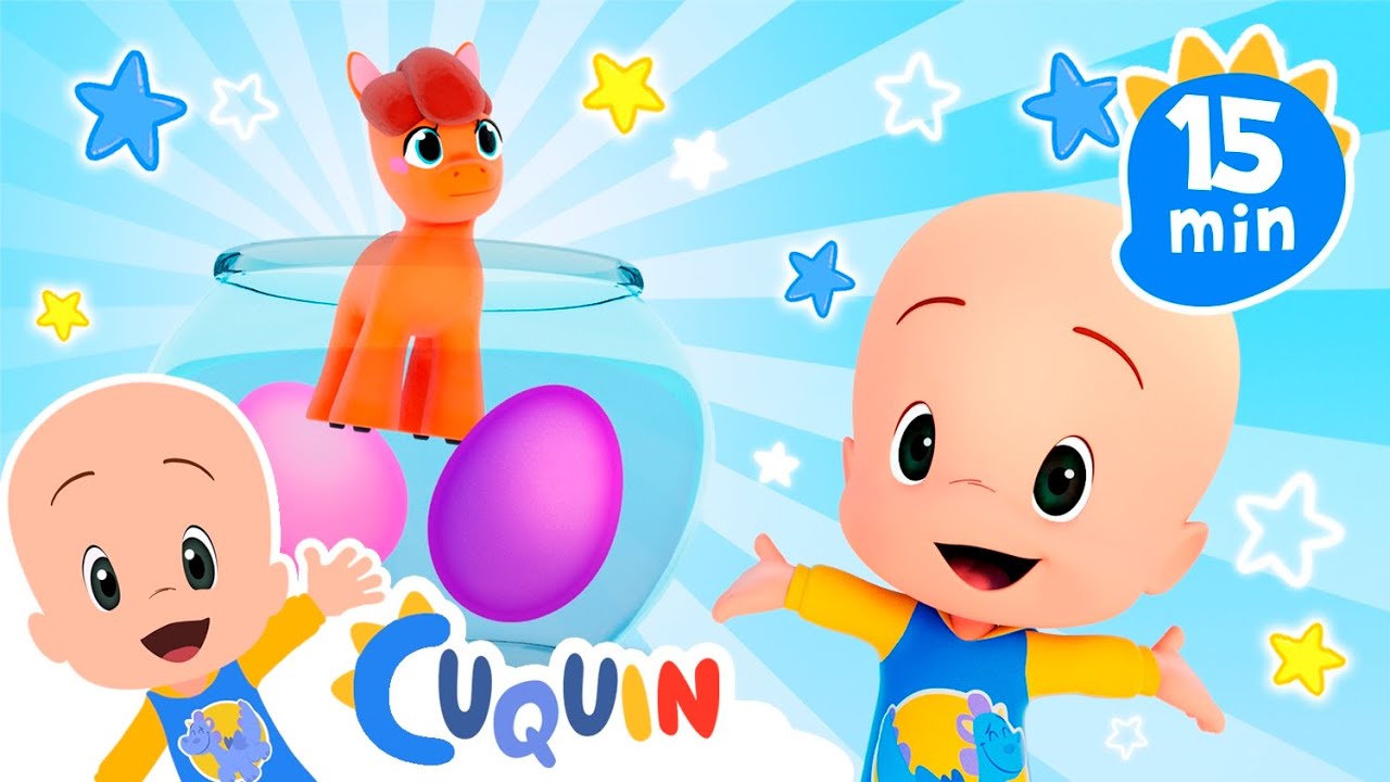 Pôneis de massinha coloridos | Cleo & Cuquín