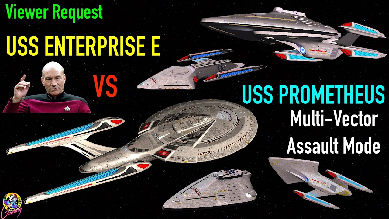 Viewer Request - USS Enterprise E VS USS Prometheus - Both Ways - Star Trek Starship Battles