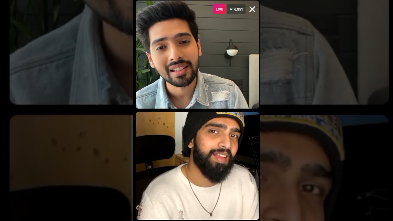 Armaan Malik and Amaal Mallik | Instagram Live ❤️