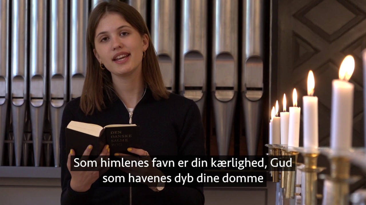 Til himlene rækker din miskundhed, Gud