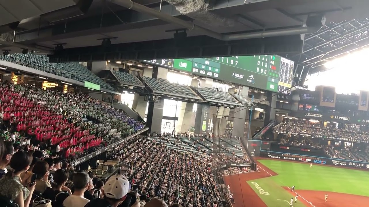 北海高校 エスコンでアゲアゲホイホイ(全校応援ver)南北海道決勝 2023/7/25