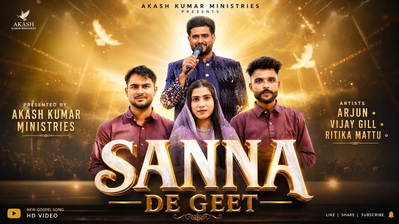 Sanna De Geet || सना दे गीत || (Official Video) 2025 New Official Song of Akash Kumar Ministries