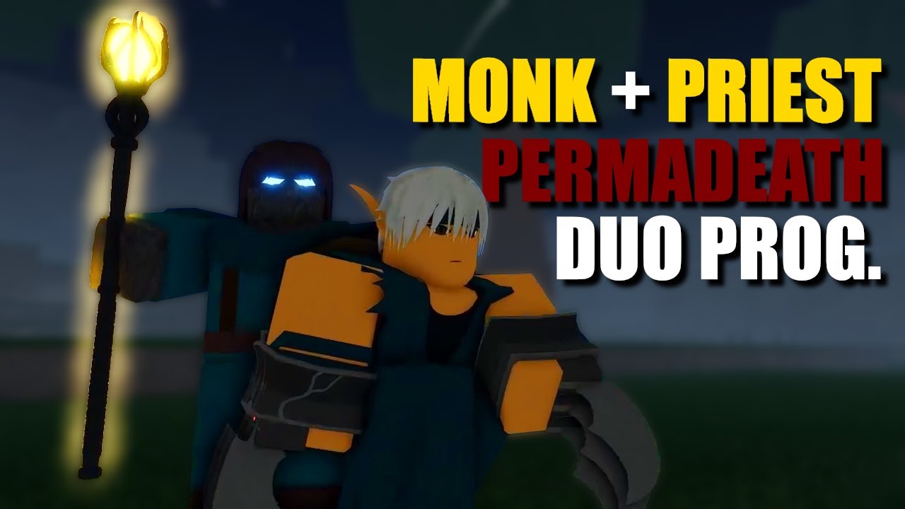 Monk + Priest PERMADEATH Duo Progression... | Rune Slayer