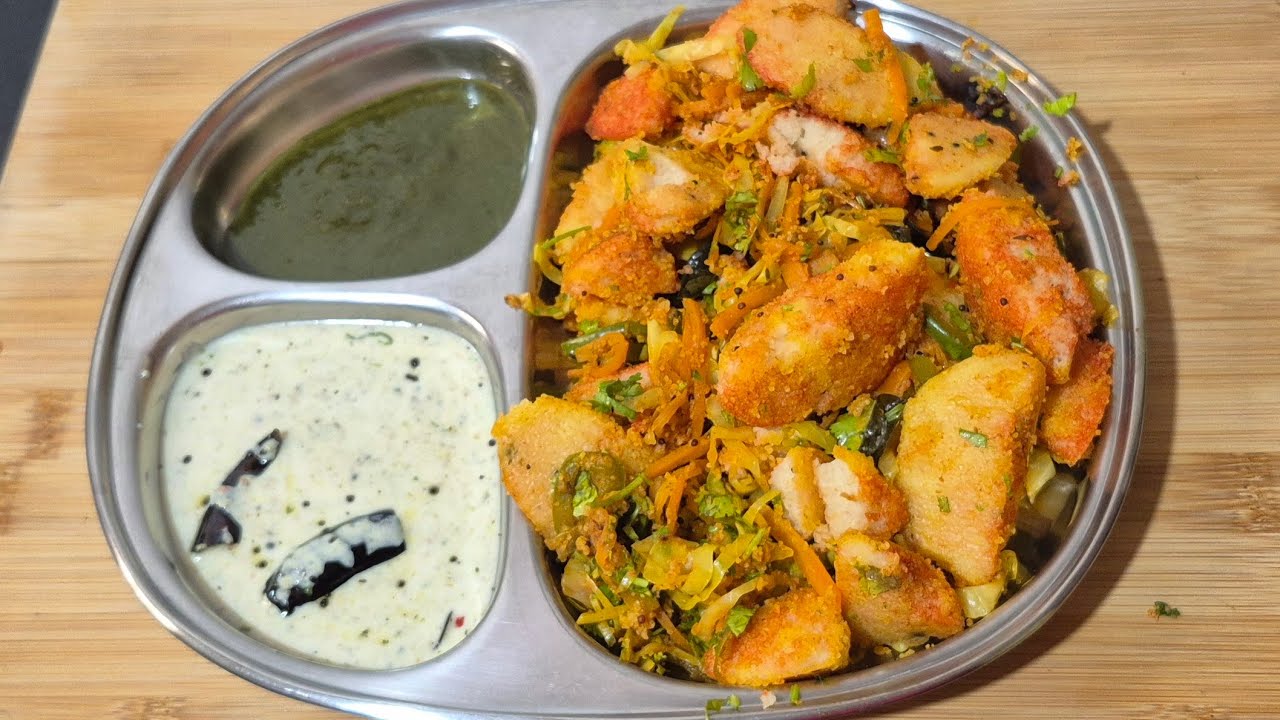  Breakfast recipe |  Masala fried Idli  recipe | kids lunchbox recipe ||