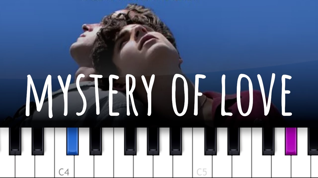 Mystery of Love ~ Sufjan Stevens (piano tutorial)