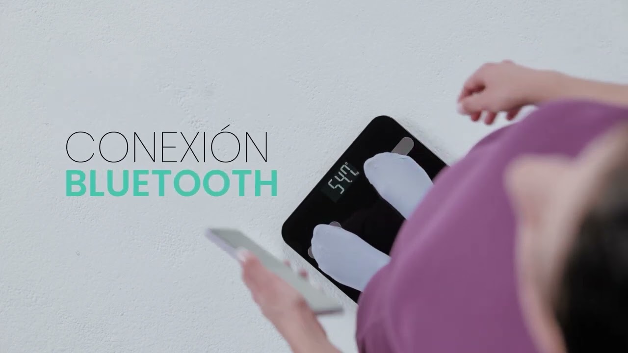 Bascula Digital Bluetooth Inteligente Cap. de 180 kg Stay Fit Lite