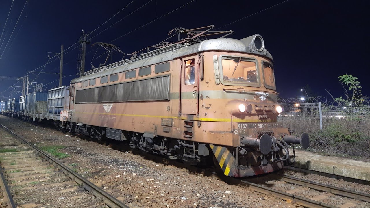 škoda 68e - 43 serisi lokomotif.