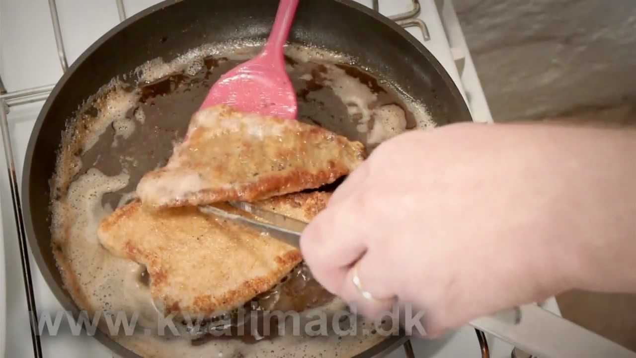 Stegte fiskefiletter - dobbelt panerede